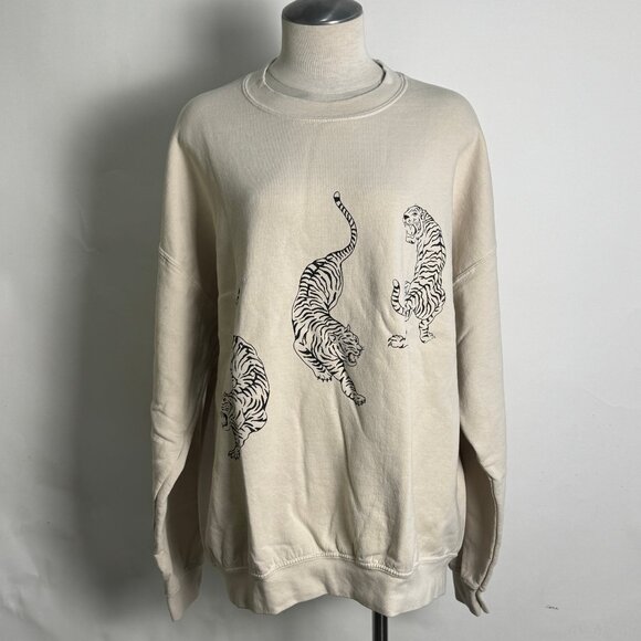 Project Social T Sweatshirt "Tigers Oversized" - Picture 3 of 5